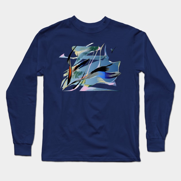 Morning Skyscape Long Sleeve T-Shirt by mindprintz